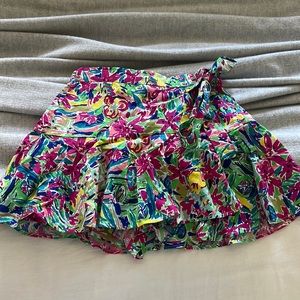 Floral Mini Skirt
